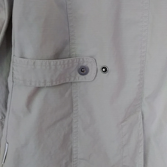 Columbia Sportswear Co. Snap Closure Jacket M Green Tan - Picture 9 of 16